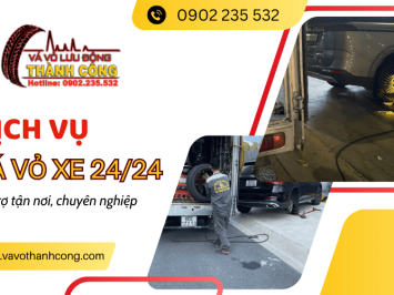 Tìm dịch vụ vá vỏ xe gần đây? Liên hệ ngay Thành Công, hỗ trợ 24/24!