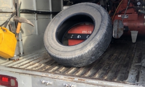 Vá vỏ lưu động Nguyễn văn linh Vĩnh Tân 