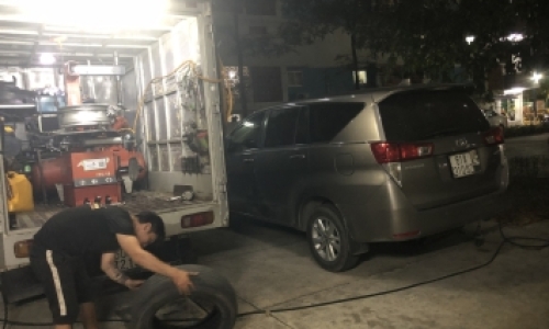 Vá vỏ lưu động/ bình dương/ chung cư định hoà 0902/235/532