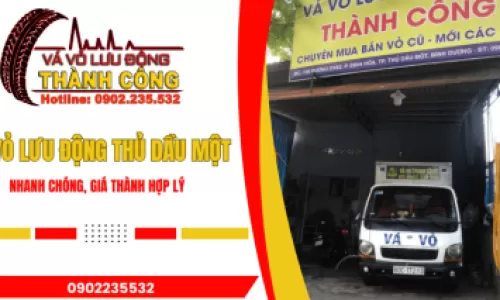 Dịch vụ vá vỏ lưu động Thủ Dầu Một nhanh chóng, giá thành hợp lý