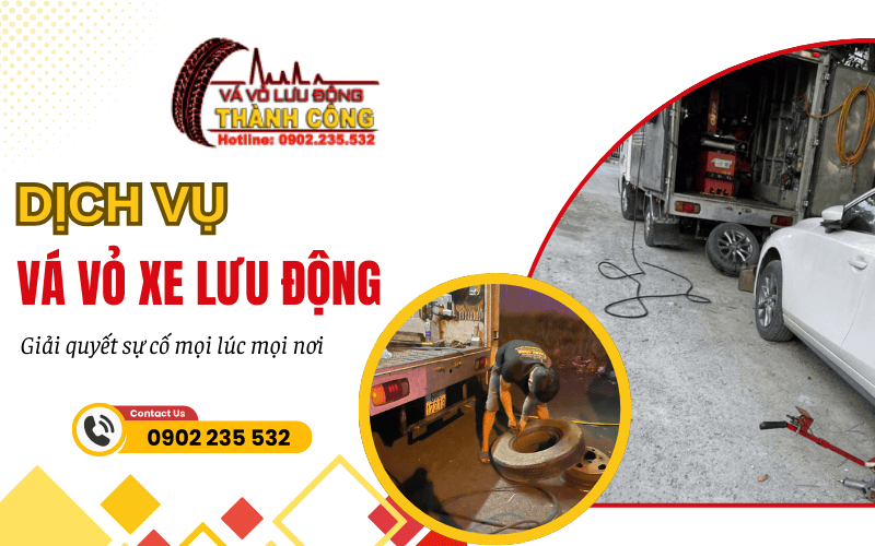 vá vỏ xe lưu động