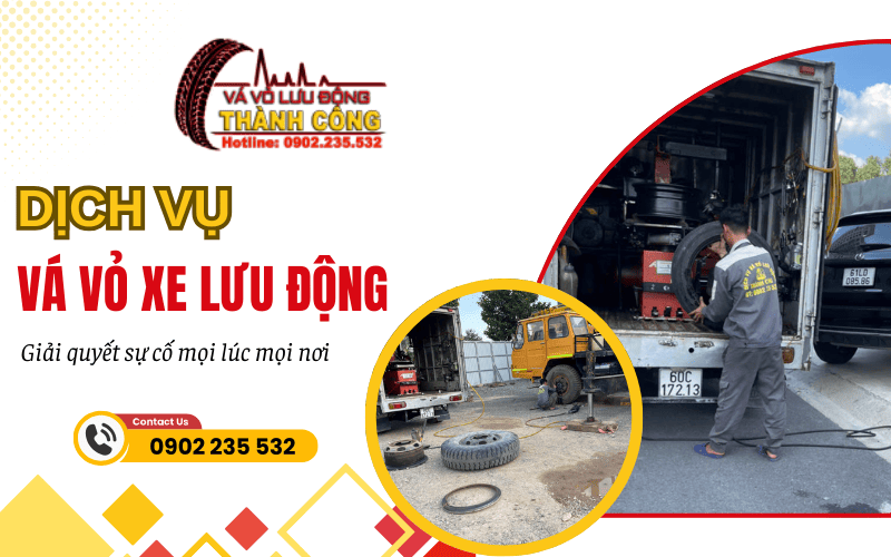 vá vỏ xe lưu động