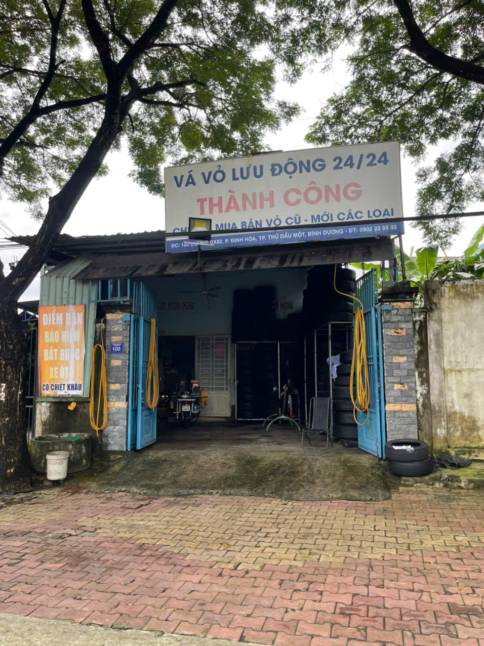 VÁ VỎ LƯU ĐỘNG 24/24 THÀNH CÔNG